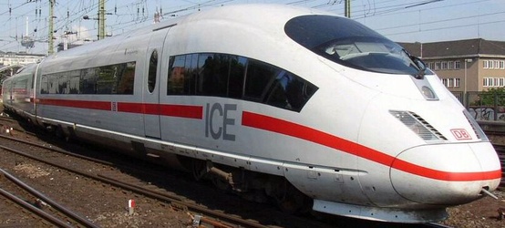Photo:  German ICE bullet train